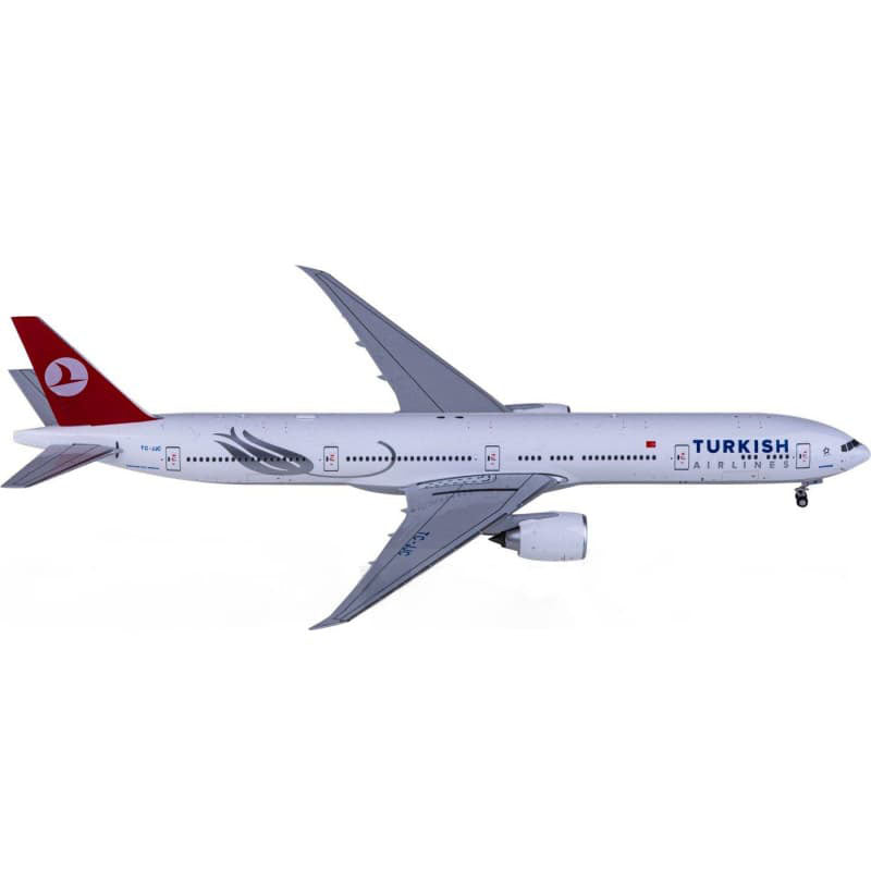 NG Models Turkish Airlines Boeing 777-300ER TC-JJC 1:400 Aircraft Pre-built  Airliner Model Display