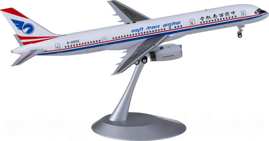 NG Models China Southwest Airlines for Royal Nepal Airlines 757-200 B-2855 1:200 Airplane Pre-built  Airliner Model Display