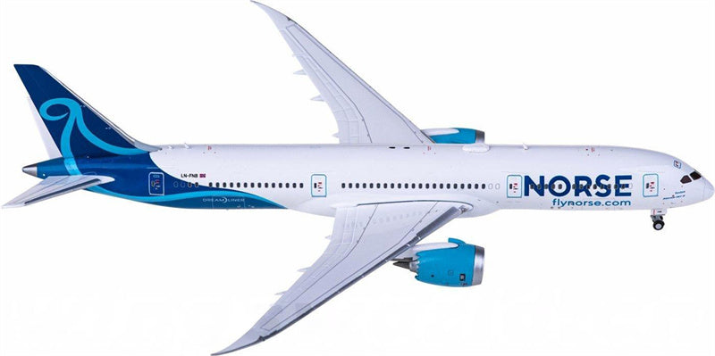 JC Wings Norse Atlantic Airways Boeing 787-9 Dreamliner LN-FNB 1:400 Diecast Model view 2