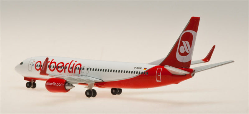 Herpa airberlin for Boeing 737-800 D-ABMP 1:500 Airplane Pre-built  Airliner Model Display