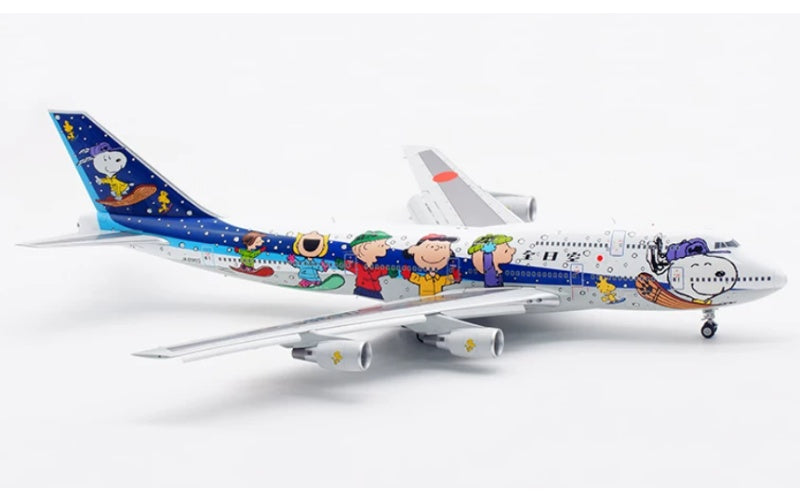 SQ Wings 1:200 ANA B747-400D JA8965 Flaps down DIECAST Model