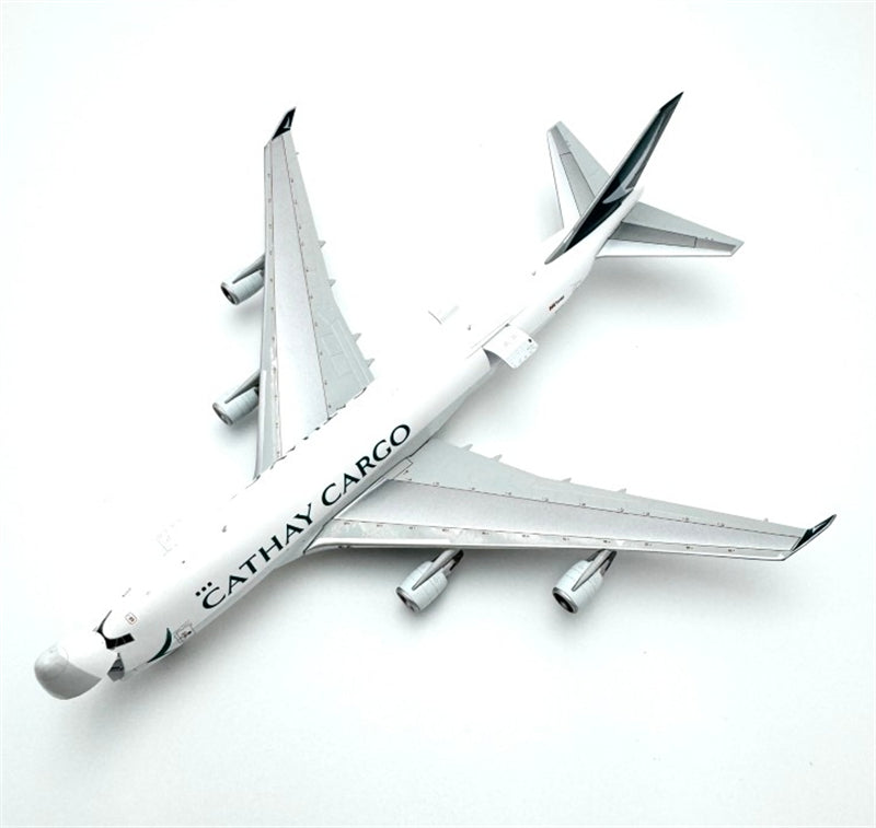 YY Wings Cathay Pacific Boeing 747-400F B-LID Interactive 1:400 Diecast Model view 1