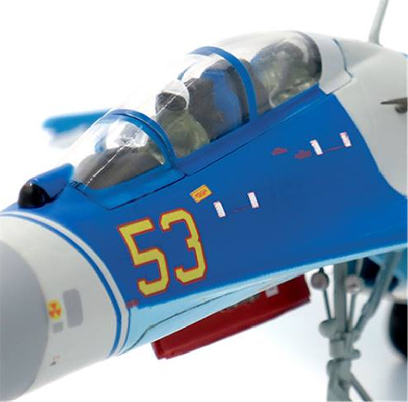JC WINGS Sukhoi Su27UB Flanker-C Kazakhstan Air Force 604th Air Base 2010 1:72 Aircraft Pre-built Model