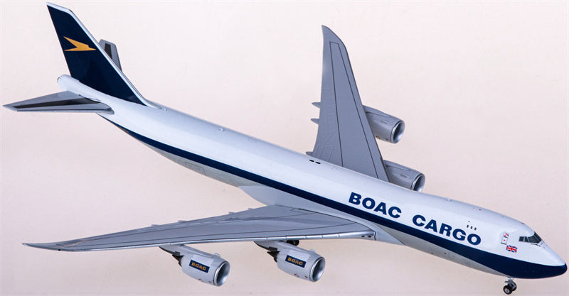 NG モデル BOAC カーゴ ボーイング 747-8F G-BOAC 1:400 飛行機組み立て済み旅客機モデル ディスプレイ用