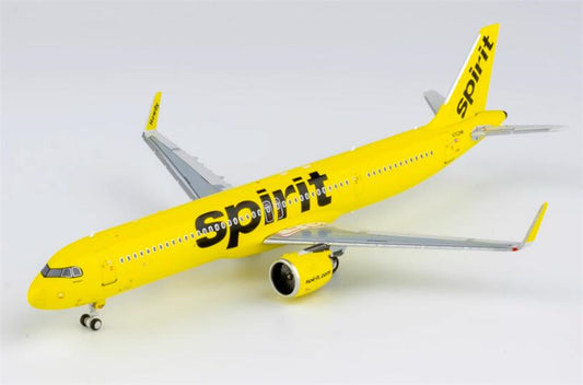 NG Models Spirit Airlines for Airbus A321neo N702NK 1:400 Aircraft Pre-built