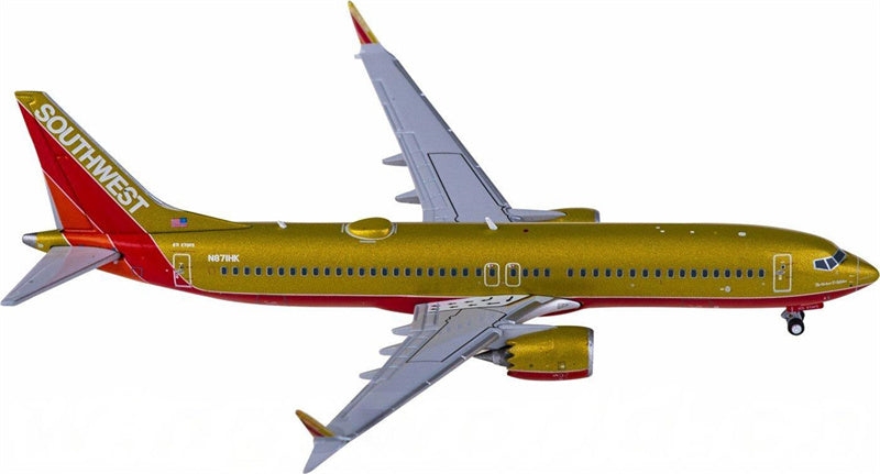 Geminijets Southwest Airlines Boeing 737 MAX 8 N871HK 1:400 Diecast Model view 2