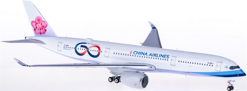 Phoenix China Airlines Airbus A350-900 B-18917 60th Anniversary 1:400 Diecast Model view 2