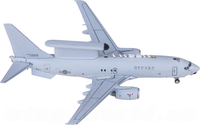 JC Wings ROKAF Boeing E-737 65-328 1:400 Diecast Model view 2