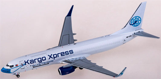 NG Models Kargo Xpress Boeing 737-800 9M-KXB 1:400 Diecast Model view 1