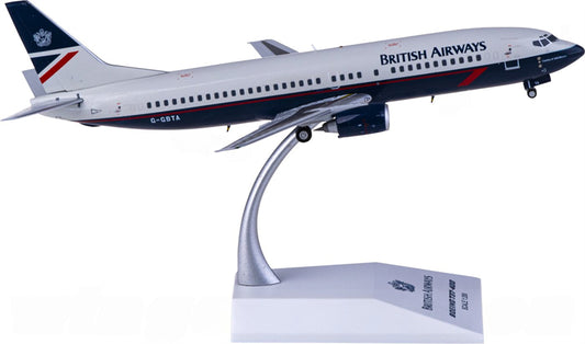 JC Wings British Airways Boeing 737-400 G-GBTA 1:200 Diecast Model view 1