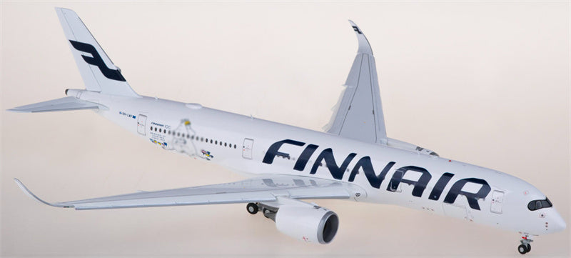JC Wings Finnair Airbus A350-900XWB OH-LWP Flaps Down 1:200 Diecast Model view 2