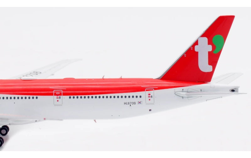 Aviation 1:400 T'way Air B777-300ER HL8706  DIECAST Model