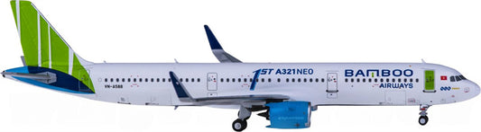NG Models Bamboo Airways Airbus A321neo VN-A588 1:400 Diecast Model view 1