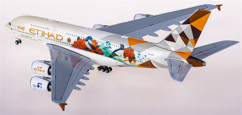 JC Wings Etihad Airways Airbus A380 A6-APG 1:400 Diecast Model view 3
