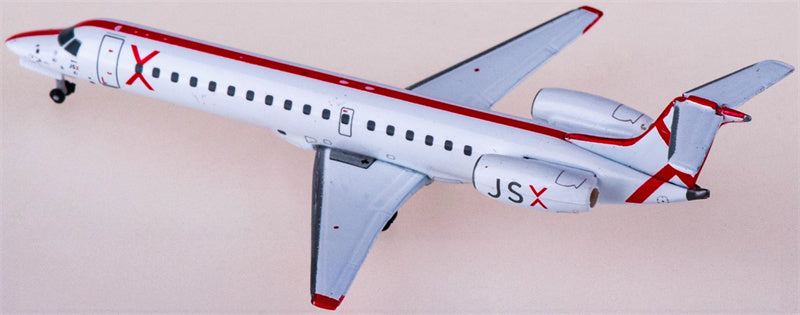 Geminijets JSX Air for Embraer ERJ-145LR N241JX 1:400 Airplane Pre-built  Airliner Model Display
