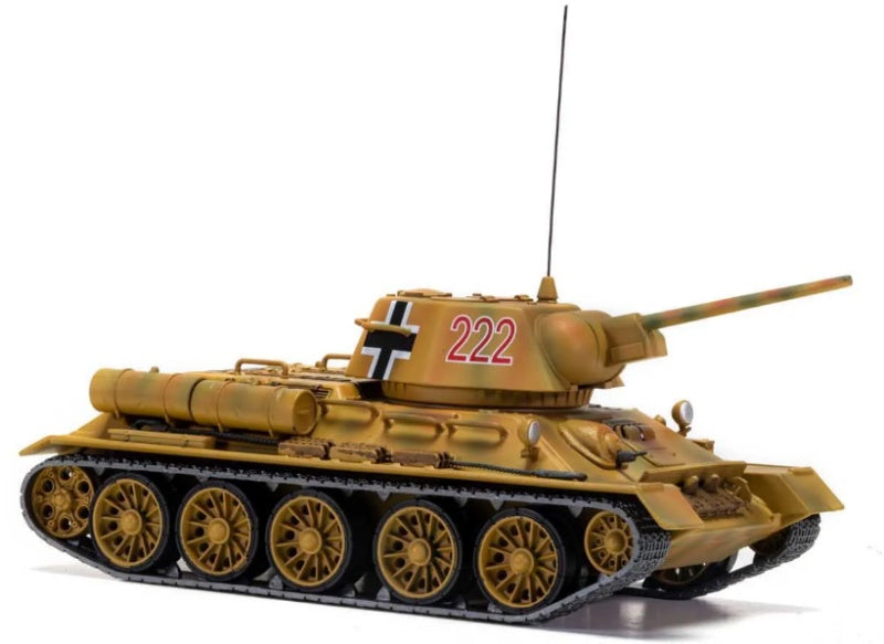 CORGI German captured Beute Panzer Trophy Tank, T34/76 Model 1943, Turret No.222, Panzerjager Abteilung 128, 23rd Panzer Division, Eastern Front, Ukraine 1943 1:50 Tank Pre-built Model