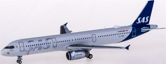 JC Wings SAS Airbus A321 OY-KBH 1:400 Diecast Model view 1