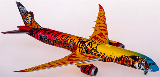 JC Wings Boeing 787-9 Year of Tiger Livery 1:400 Diecast Model view 1