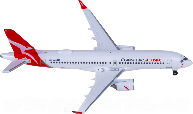 Herpa Qantas Airways for Airbus A220-300 VH-X4B 1:500 Airplane Pre-built Airliner Model Display