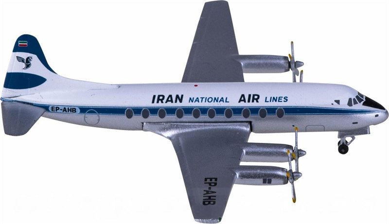 AeroClassics Iran Air Vickers Viscount 700 EP-AHB 1:400 Diecast Model view 3