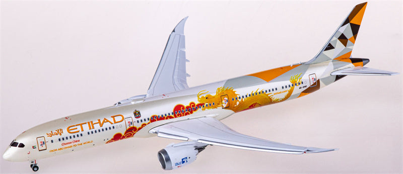JC Wings Etihad Airways Boeing 787-10 Dreamliner A6-BMD Flaps Down 1:400 Diecast Model view 3