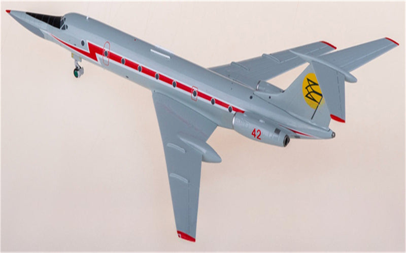 Patriot Ukrainian Air Force Tupolev TU-134UBL 42 1:200 Diecast Model view 3