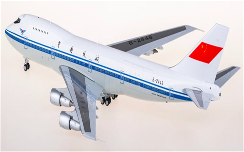 SQ Wings CAAC Boeing 747-200 B-2448 1:200 Diecast Model view 4