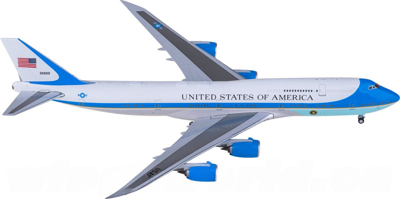 NG Models USAF for Boeing 747-8 VC-25B 30000 1:400 Airplane Pre-built Airliner Model Display