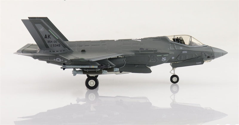 HOBBY MASTER F35A Lightning II USAF 18-5345/AK 354th OG Alaska 2020s 1:72 Aircraft Pre-built Model