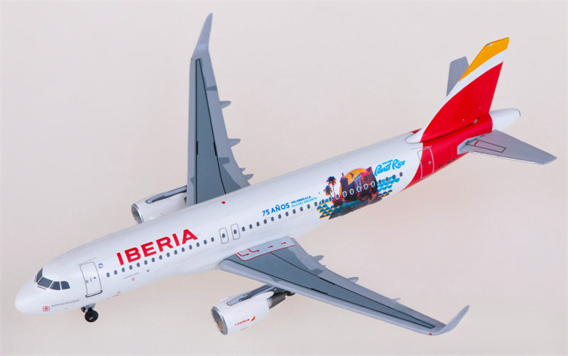 AeroClassics Iberia Airbus A320 EC-MCS 1:400 Diecast Model view 1