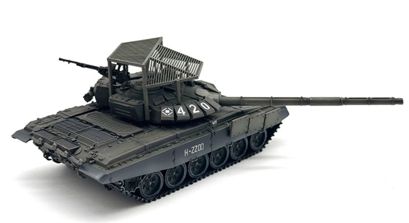 ARTISAN Russian T-72B3 main battle tank anti drone roof 1:72 Tank Pre-built Model