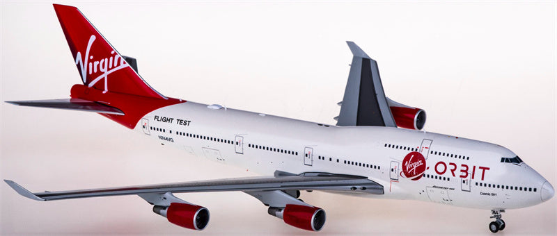 JC Wings Virgin Orbit Boeing 747-400 N744VG 1:200 Diecast Model view 1