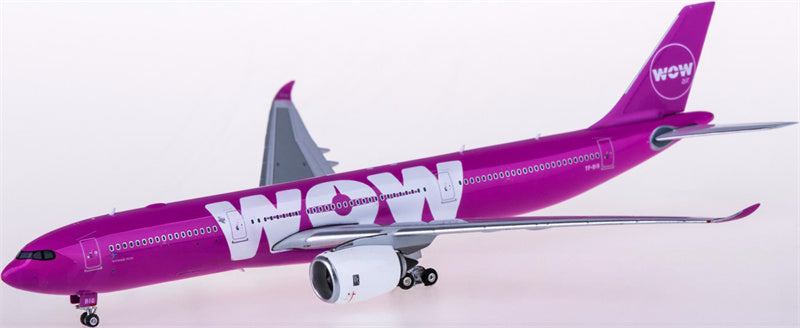 Phoenix WOW air Airbus A330-900neo TF-BIG 1:400 Diecast Model view 2