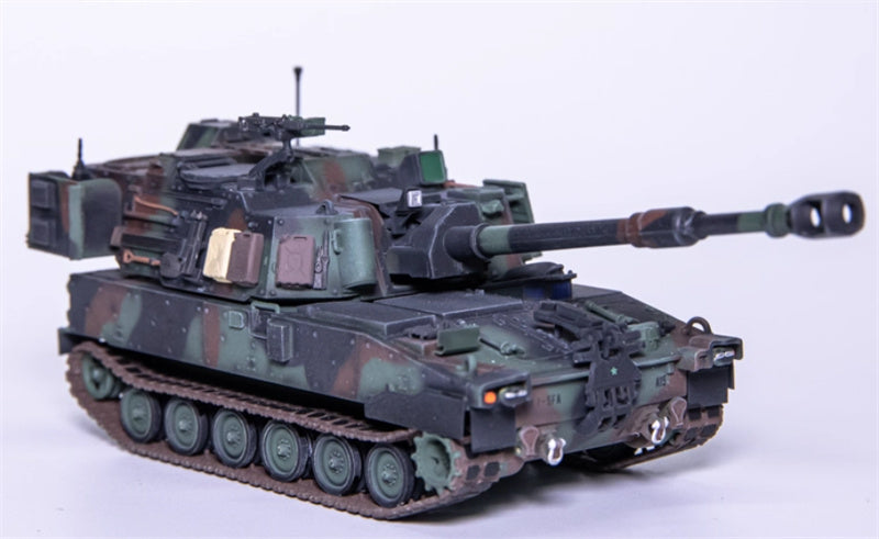 T-MODEL US M109A7 self-propelled howitzer 155mm cannon NATO Color 1:72 Tank Pre-built Model