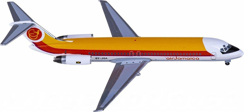 AeroClassics Air Jamaica McDonnell Douglas DC-9-32 6Y-JGA 1:400 Diecast Model view 3