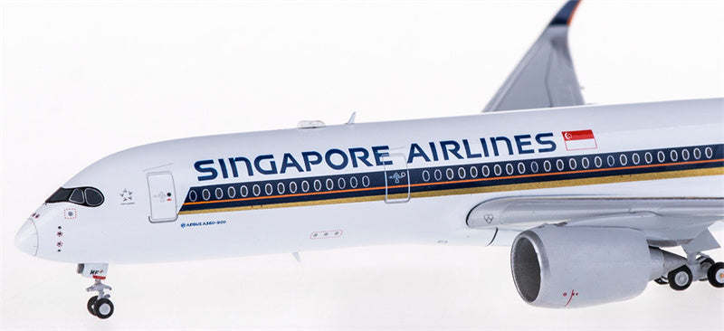 JC Wings Singapore Airlines for Airbus A350-900 9V-SMF 10000th for Airbus Aircraft 1:400 Airplane Pre-built  Airliner Model Display