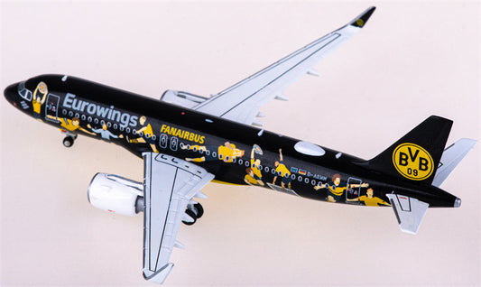 Herpa Eurowings Airbus A320 D-AEWM 1:400 Diecast Model view 1
