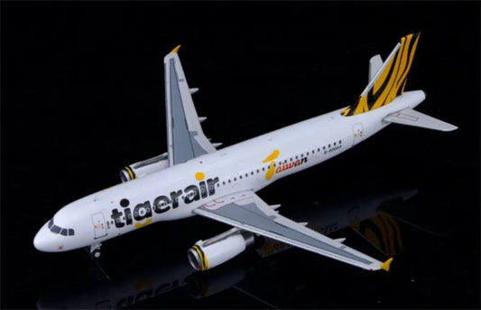 Kylin Model 1:400 Tigerair Airbus A320 B-50003  DIECAST Model