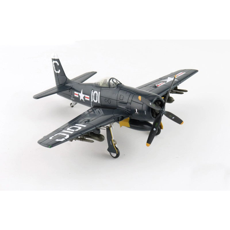 SkyMax USN F8F-2 Bearcat VF-61 Jolly Rogers 1:72 Model 1949  White 101 C 121717
