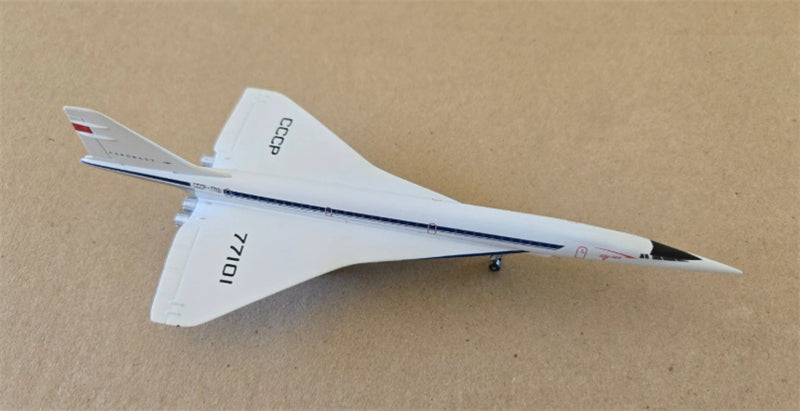 Herpa 1:400 Aeroflot Tupolev TU-144 CCCP-77101  DIECAST Model