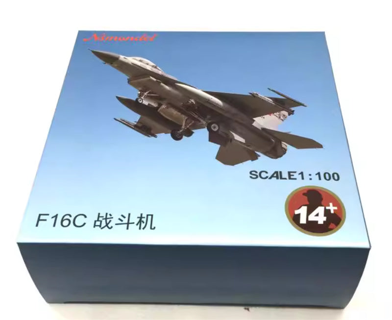 FLOZ US Air Force F-16c Fighting Falcon fighter jet 1:100 Aircraft Pre-built Model