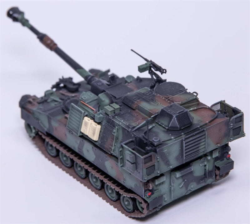 T-MODEL US M109A7 self-propelled howitzer 155mm cannon NATO Color 1:72 Tank Pre-built Model