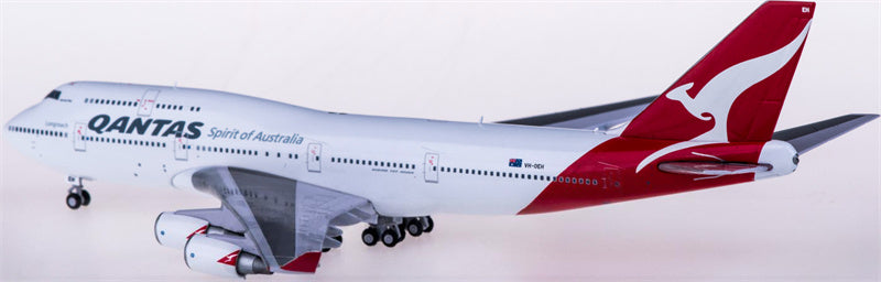 Geminijets Qantas Boeing 747-400ER VH-OEH 1:400 Diecast Model view 2
