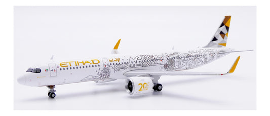 JC Wings 1:400 Etihad Airways Airbus A321neo A6-AEN  DIECAST Model