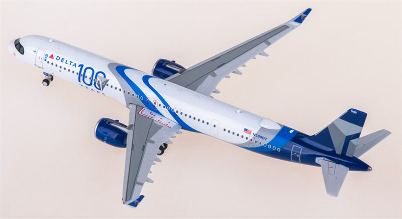 Phoenix Delta Airlines for Airbus A321neo N589DT 1:400 Airplane Pre-built  Airliner Model Display