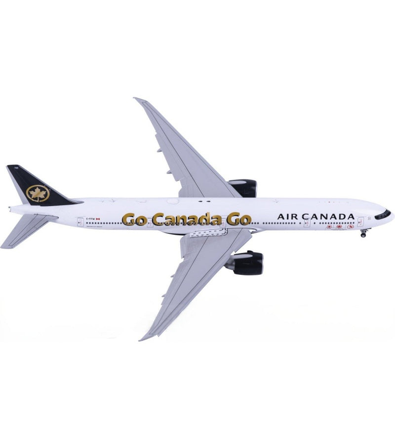 JC Wings 1:400 Air Canada Boeing 777-300ER C-FITW Flaps down DIECAST Model
