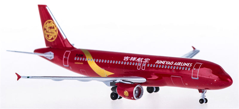 AeroClassics 1:400 Juneyao Airlines Airbus A320 B-6298 Diecast Model view 1