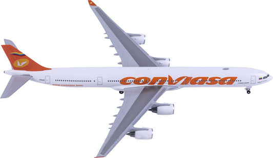 Herpa 1:500 Conviasa Airbus A340-600 YV3535  Diecast Model