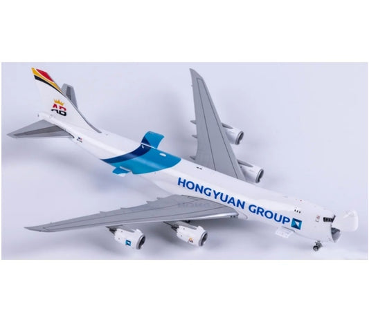 HX Models 1:400 Hongyuan Group Boeing 747-8F OE-LFC Interactive Series DIECAST Model