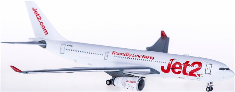 NG Models Jet2 for Airbus A330-200 G-VYGL 1:400 Airplane Pre-built  Airliner Model Display